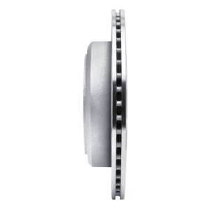 Lincoln Town Car Brake Rotor (1) - Rear Right - R1 Concepts - Drilled & Slotted - Silver - `03-`11